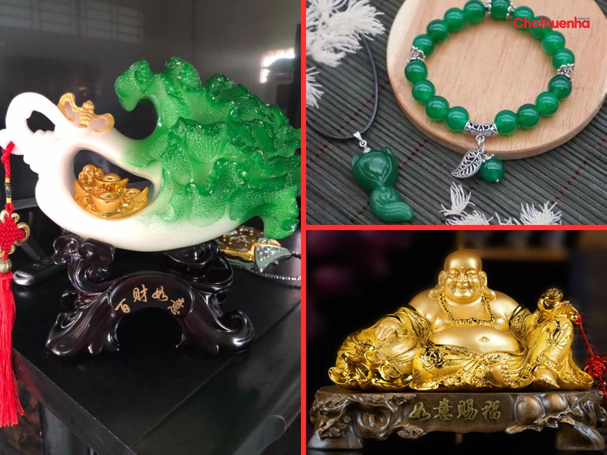 Sử dụng vật phẩm phong thủy