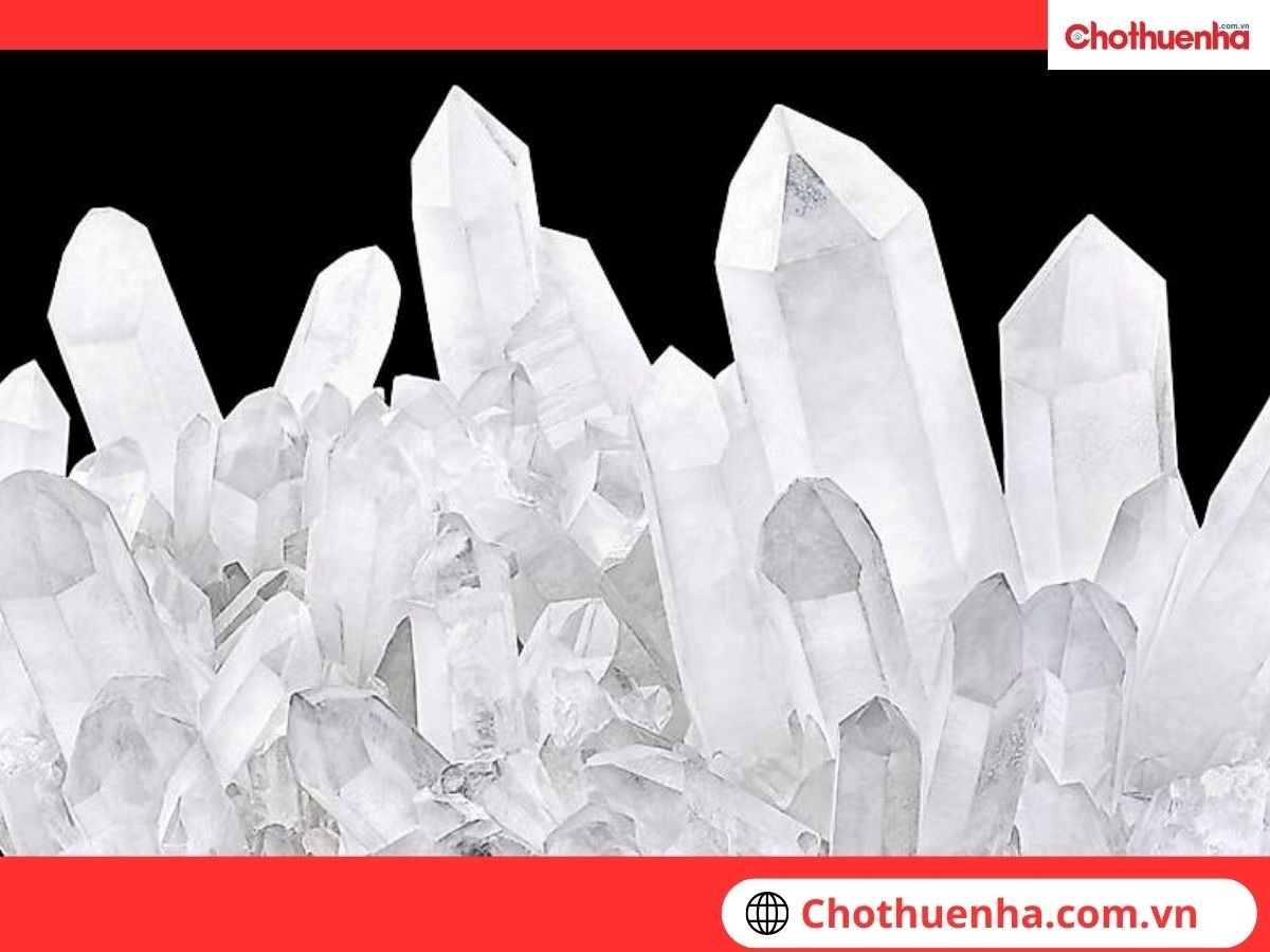 Đá thạch anh  có thể hấp thụ âm khí 