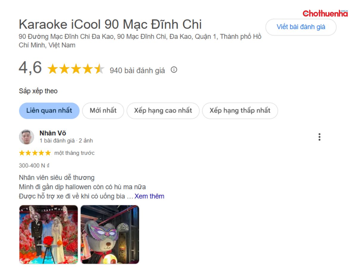 Đánh giá thực tế về Karaoke iCool quận 1