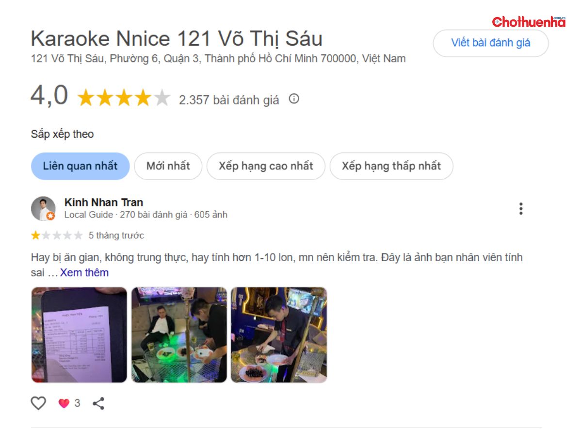 Đánh giá về Karaoke Nnice Premier