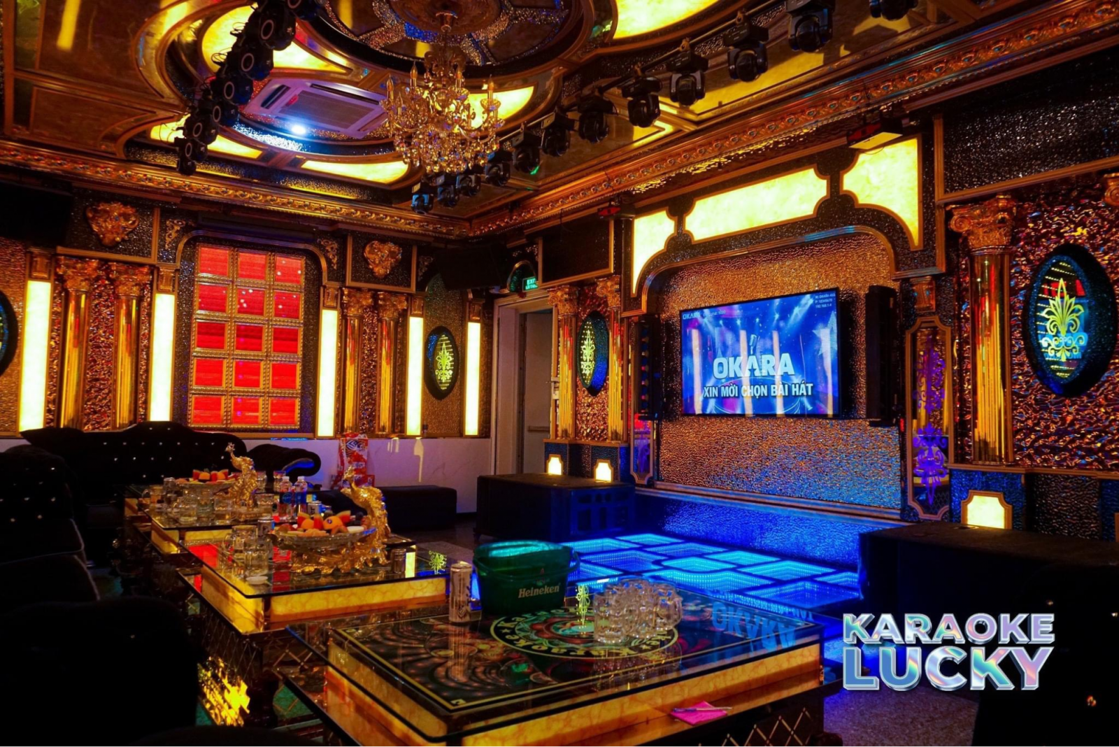 Karaoke Lucky quận 6 phòng hát rộng phù hợp nhóm đông người