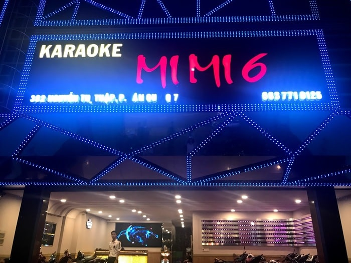 Không gian ca hát tại Mimi 6 mang phong cách sang trọng và hiện đại