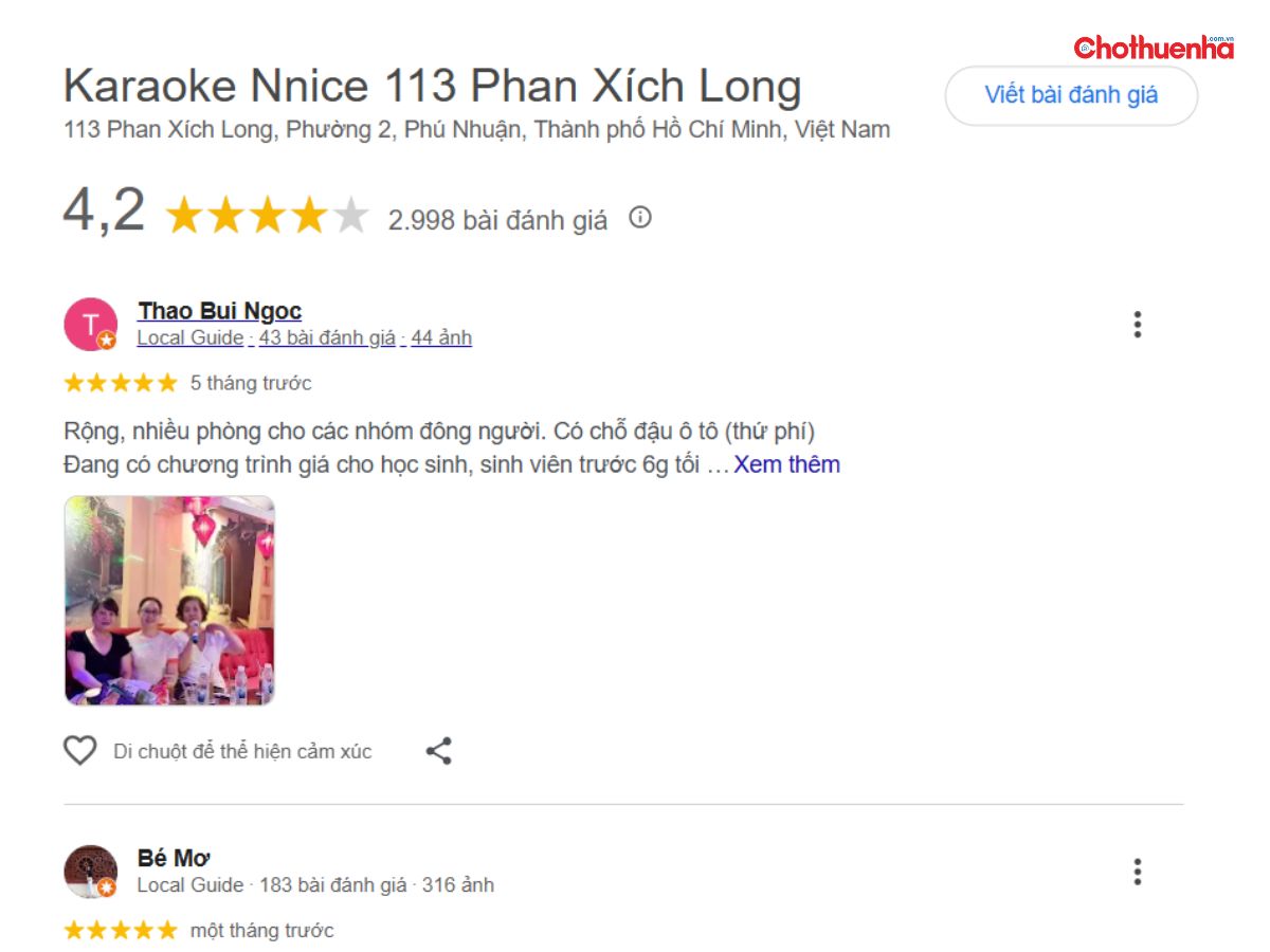 Đánh giá thực tế về Karaoke Nnice Sài Gòn