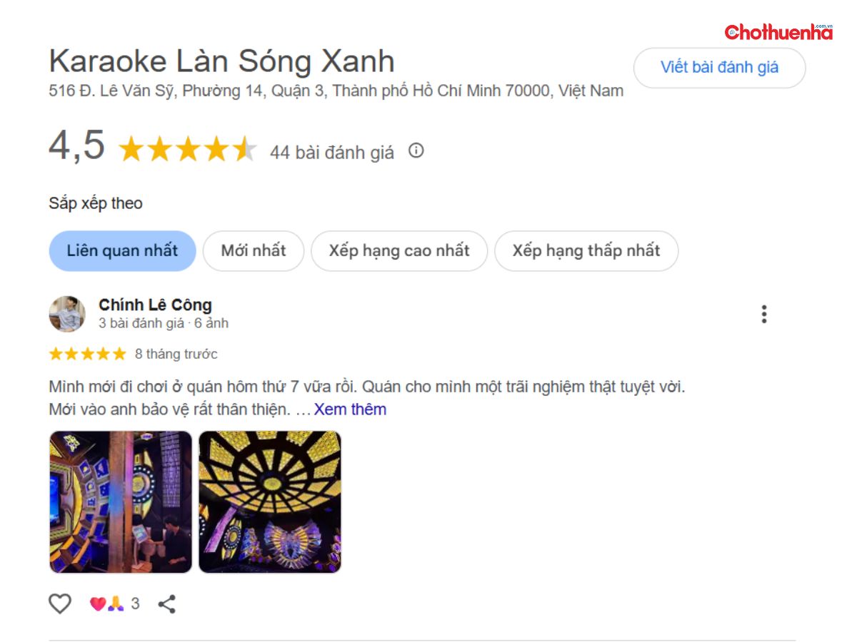 Đánh giá thực tế về Karaoke Làn Sóng Xanh 