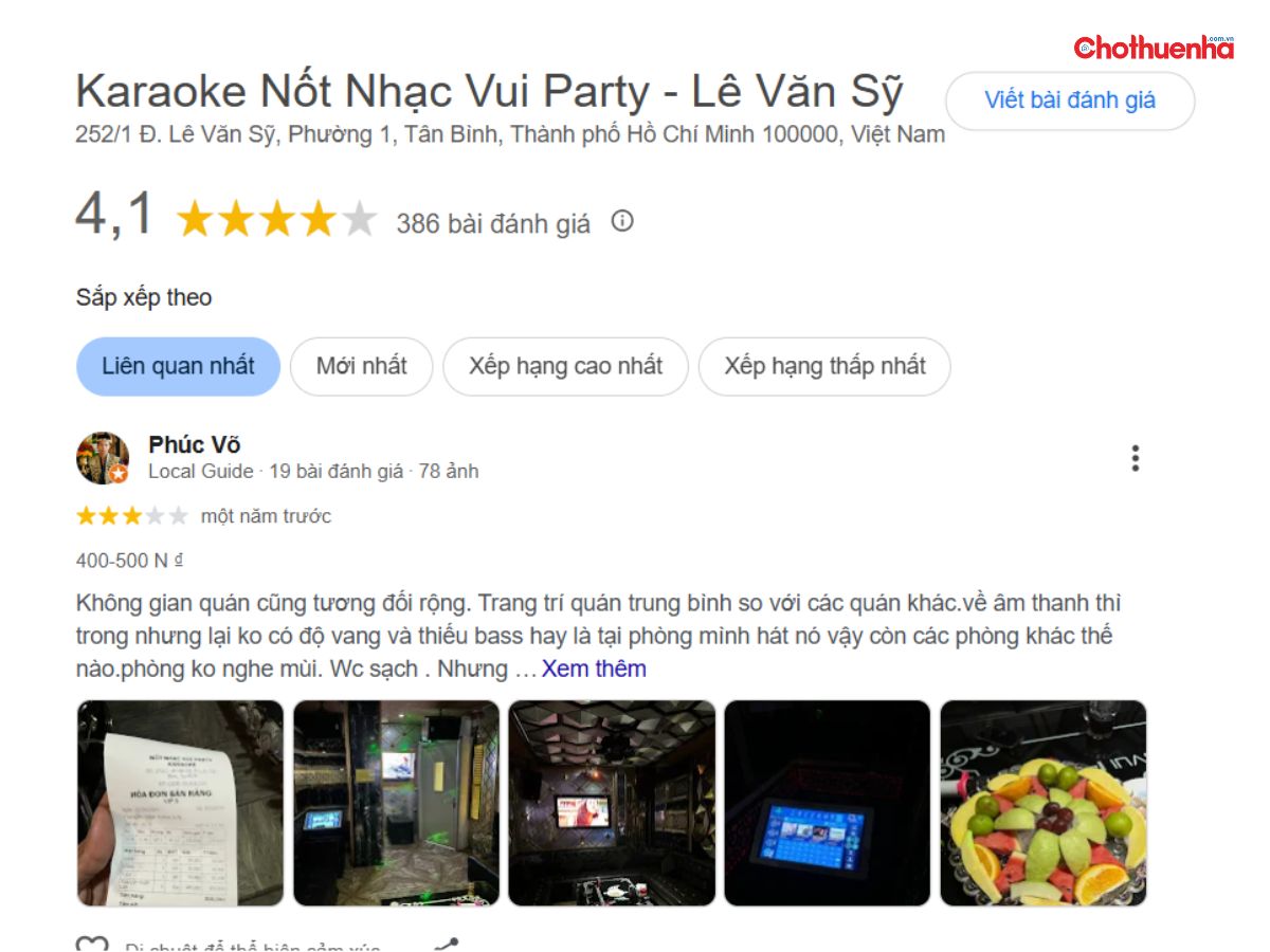 Đánh giá về Karaoke Nốt Nhạc Vui Party
