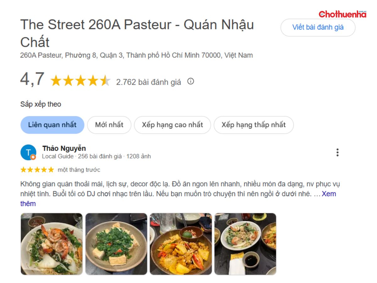 Đánh giá về The Street