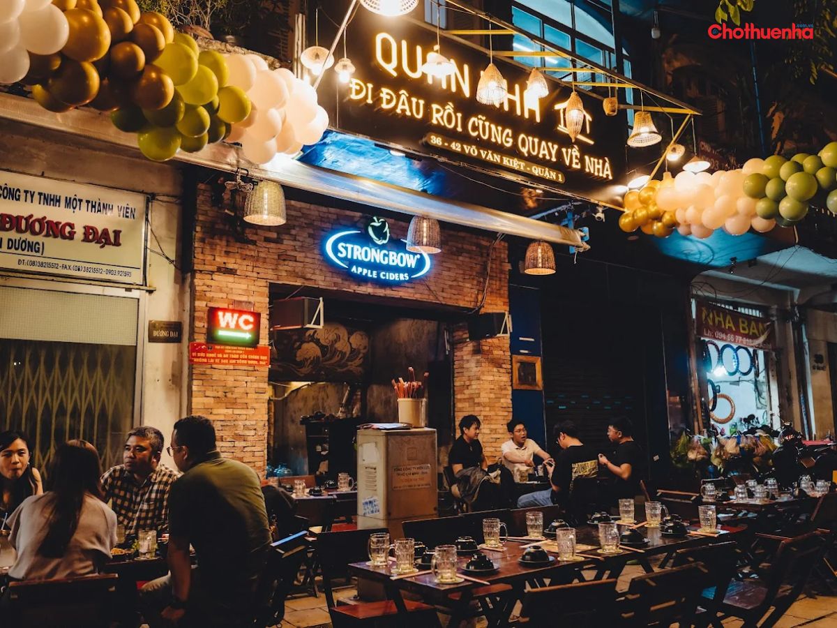 Quán Nhà quán nhậu được nhiều thực khách lựa chọn
