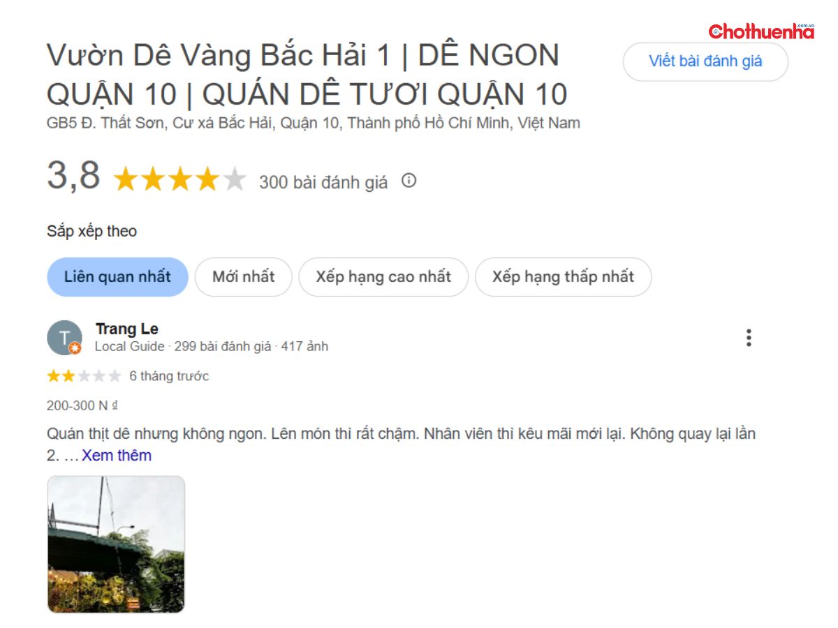 Đánh giá thực tế về Vườn Dê Vàng Bắc Hải