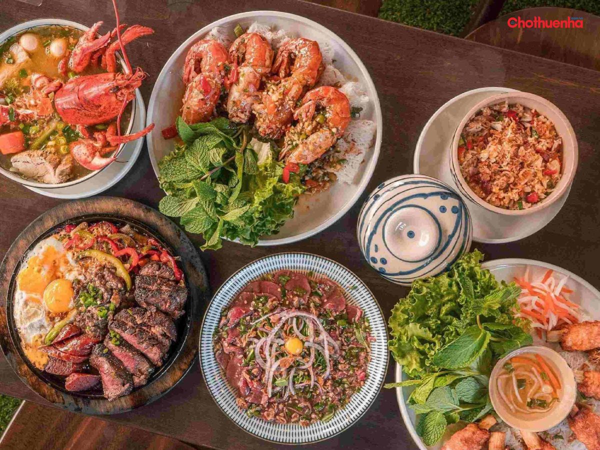 Thực đơn đa dạng món ăn tại Gọn và Nhẹ Food and Beer