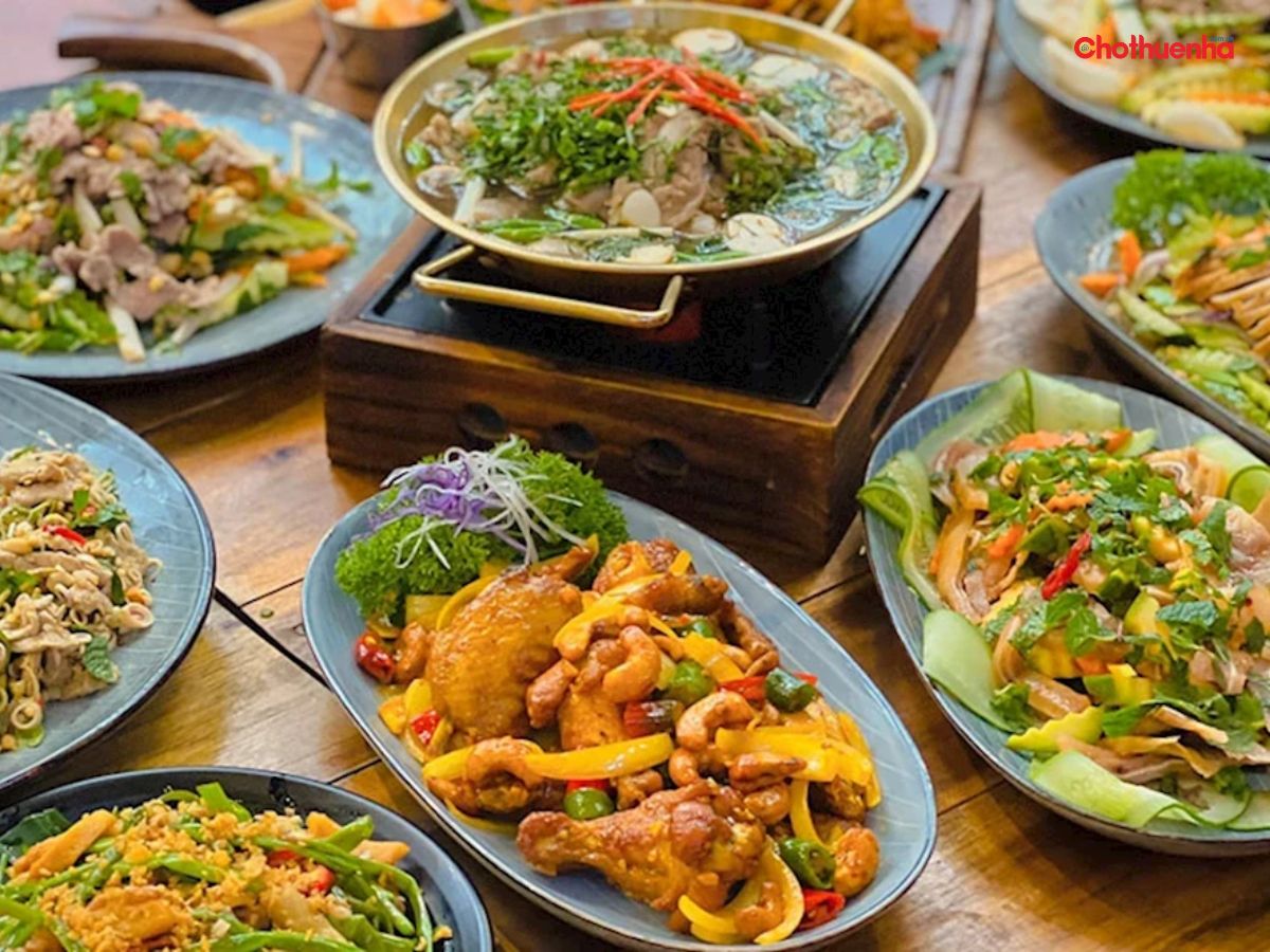 Cậu Cả Food & Beer với đa dạng món ăn 