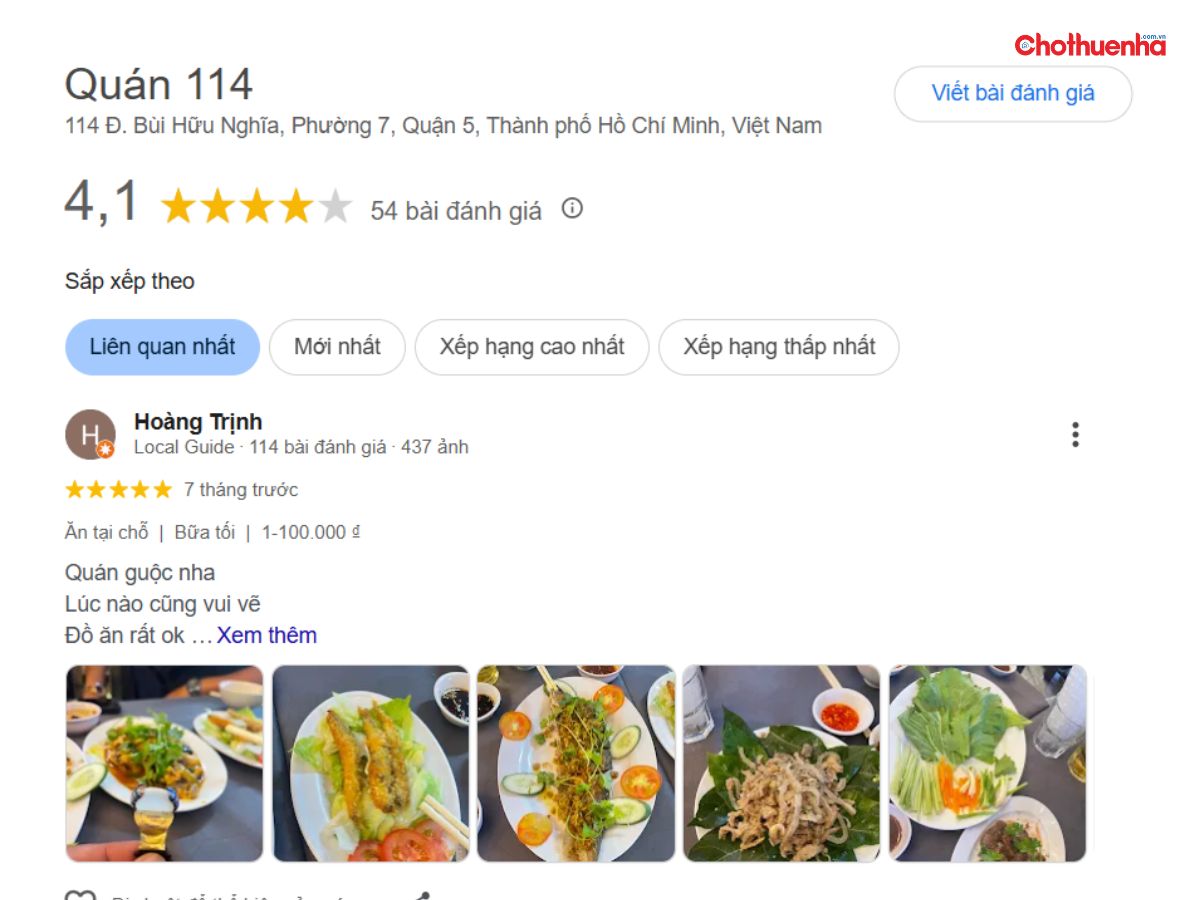 Đánh giá thực tế về Beer 114