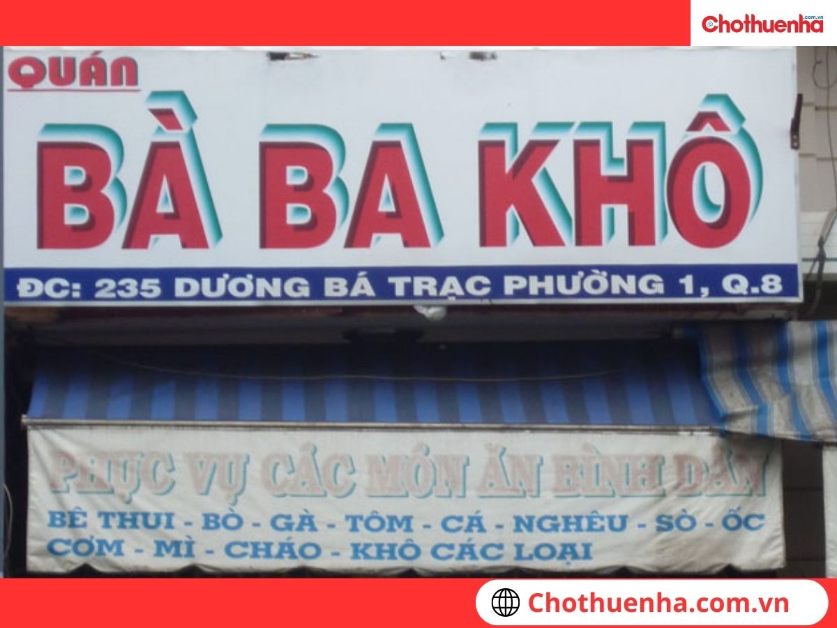Quán Bà Ba Khô